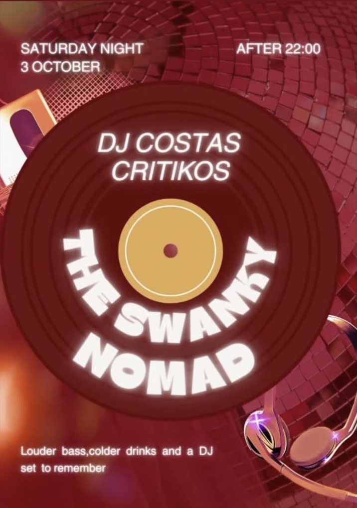 The Swanky Nomad - DJ Costas Critikos
