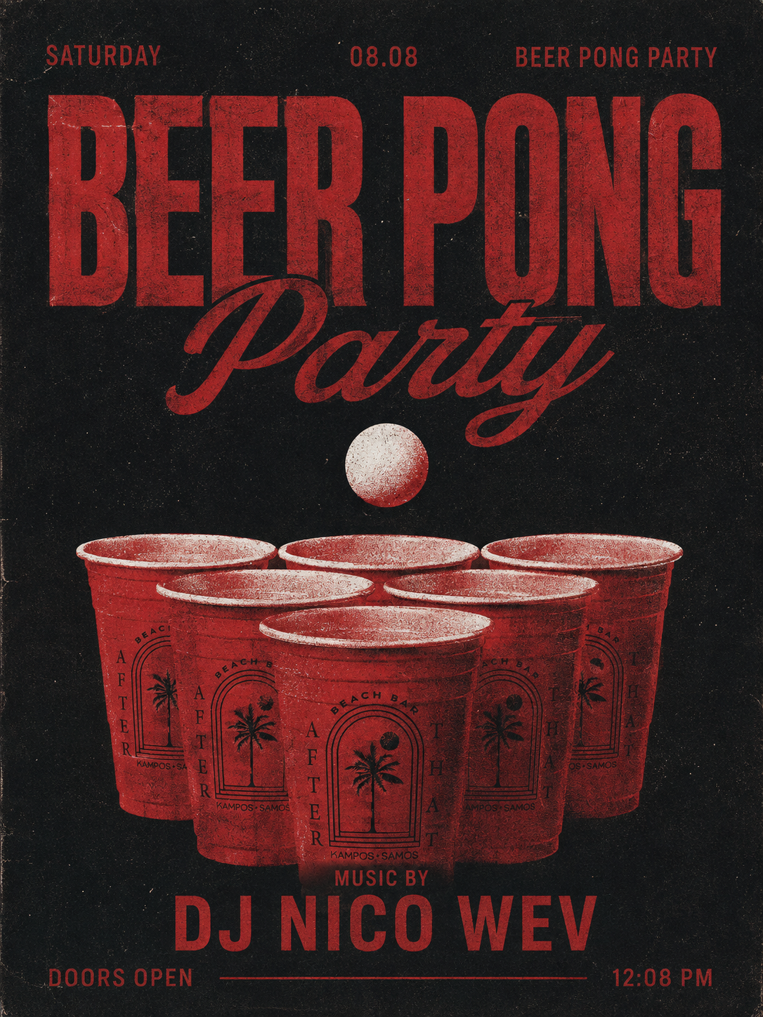 After that beach bar - club - BEER PONK PARTY