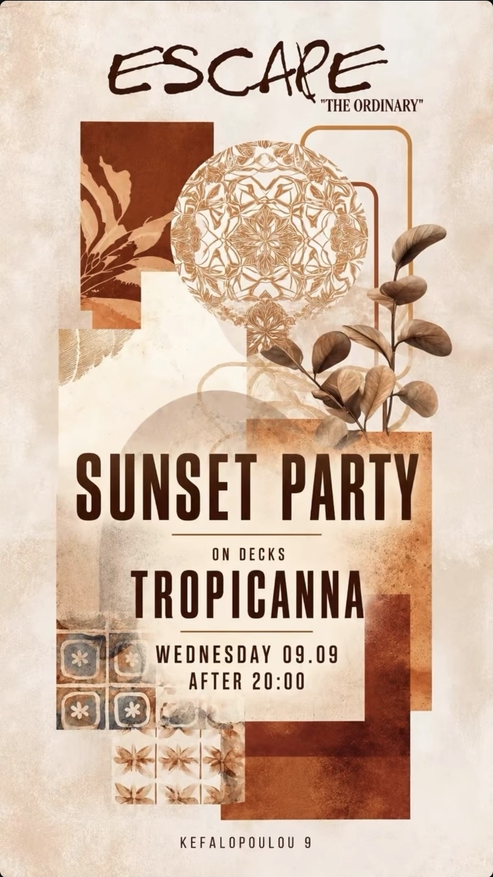 Sunset Party with Tropicanna - Escape The Ordinary