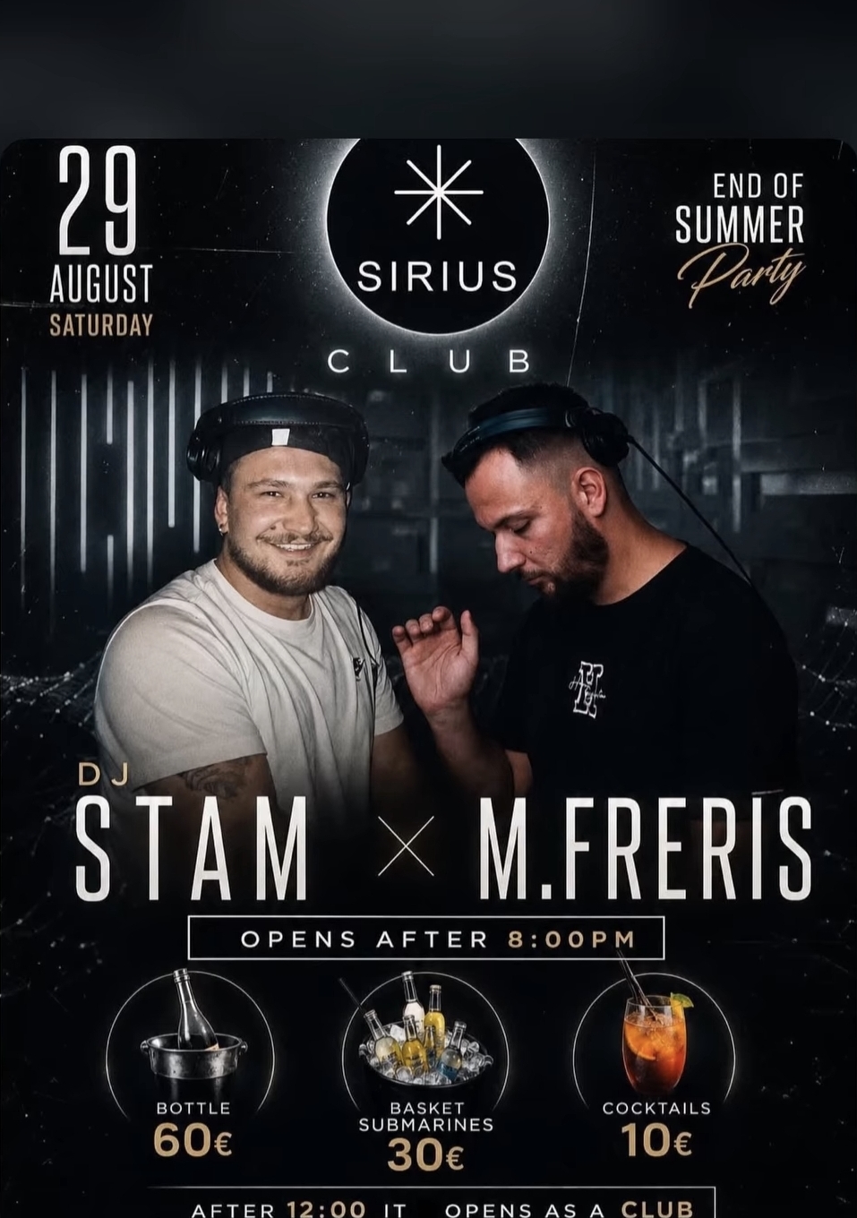 End of Summer Party - Sirius Club